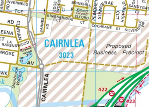 Cairnlea Map