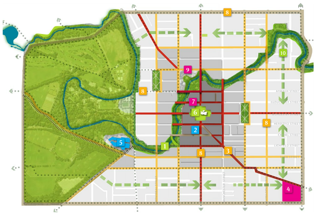 Draft Plan of Christchurch after Earthquake