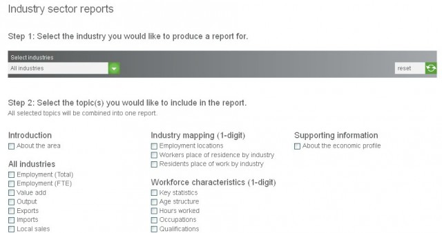 Industry sector reports3