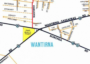 Wantirna Map