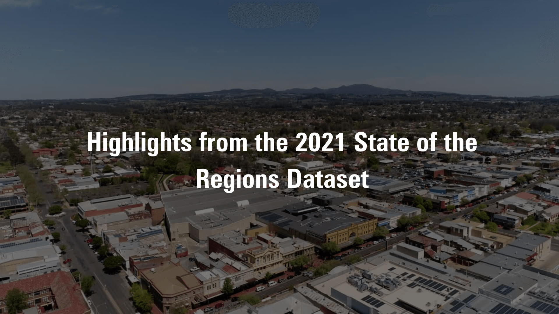 State of Regions Dataset shows jobs below pre-pandemic level in over half of LGAs
