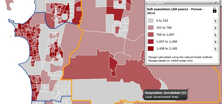 Population growth in Western Australia