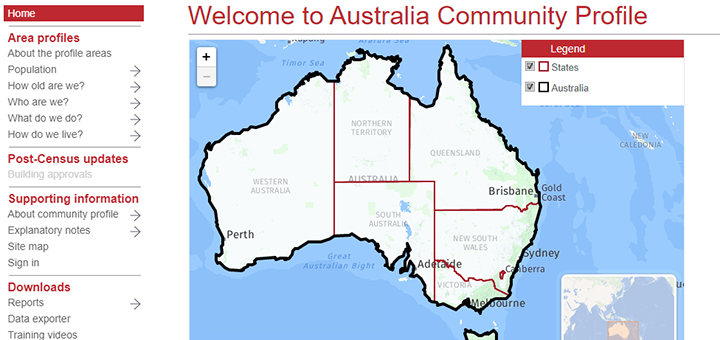 Big picture: the Australia community profile