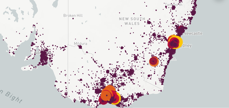 (MAP) Where are the hotspots for residential development in Australia?