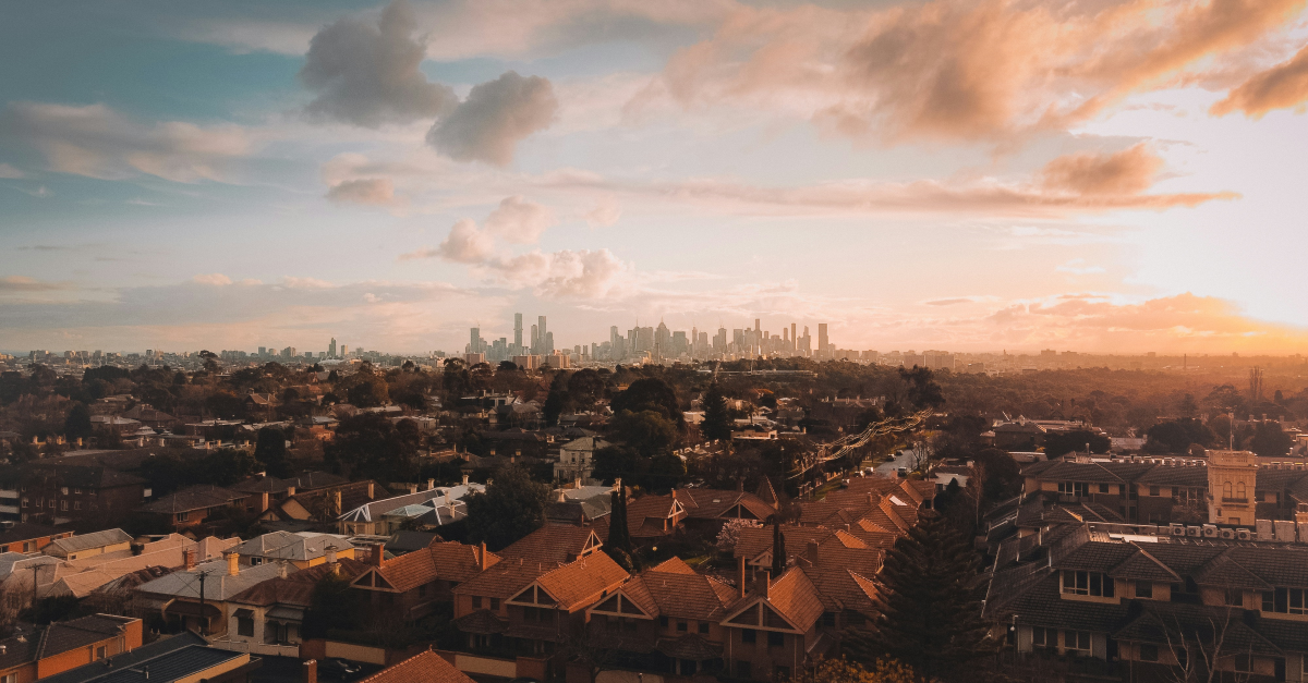 Photo of a city from the suburbs, Pat Whelen via unsplash.com